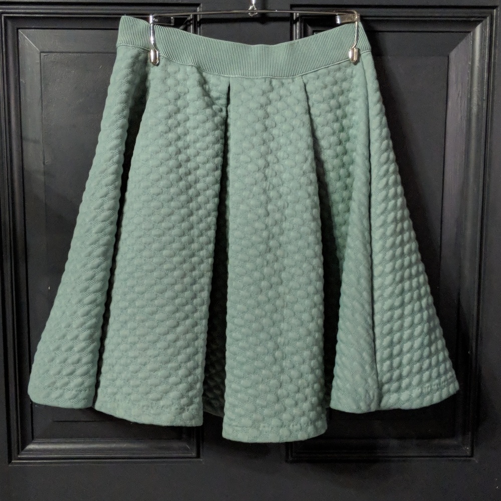 Super Cute H&M Quilted Circle Skirt